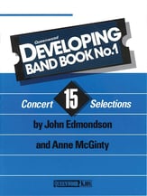 Queenwood Developing Band Book No. 1 Clarinet 1 band method book cover